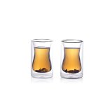 Epar Double-Wall Insulated 6-ounce Turkish Style Tea Cups Set of 2
