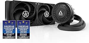 ARCTIC Liquid Freezer III 240 - Sistema di raffreddamento ad acqua per PC, dissipatore a liquido All-in-One per CPU AIO, compatibile con Intel e AMD, pompa efficiente controllata da PWM