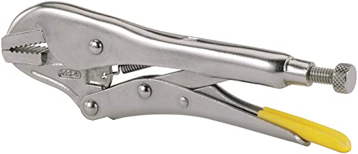 Stanley 0-84-810 straight Locking Plier Maxsteel, Silver