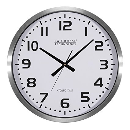 La Crosse Technology 404-1220 20 inch Extra Large Atomic Wall Clock