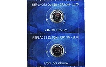 Loopacell 1/3N DL1/3N CR1/3N 3V Lithium Battery 2 Pack