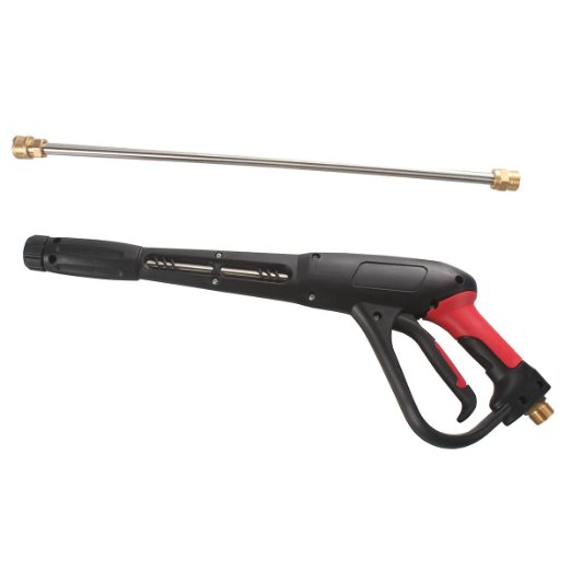 DUSICHIN DUS-422 High Pressure Power Washer Gun, 3600 PSI, 21 Inches Replacement Wand