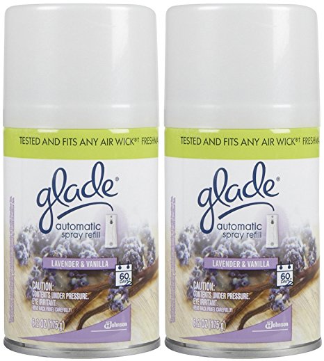 Glade Automatic Spray Refill - Lavender & Vanilla - 6.2 oz - 2 pk