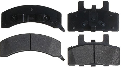 ACDelco 14D369MX Advantage Severe Duty Organic Front Disc Brake Pad Set