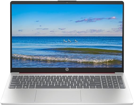 HP 2024 Portable 15'' HD Micro-Edge IPS Laptop, Intel Pentium Processor Up to 3.68GHz, 16GB DDR4, 128GB SSD, HDMI, Webcam, Ultra-Fast 6th Gen WiFi, Windows 11 OS, Dale Red(Renewed)