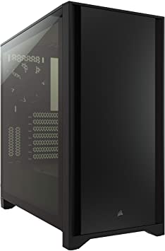 Corsair 4000D Tempered Glass Mid-Tower ATX PC Case - Black, CC-9011198-WW