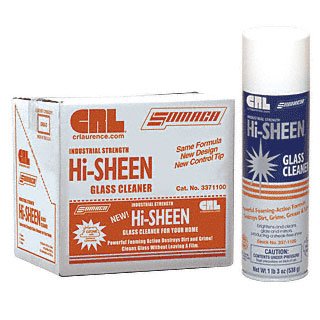 CRL SOMACA Hi-SHEEN Glass Cleaner - One Case by CR Laurence