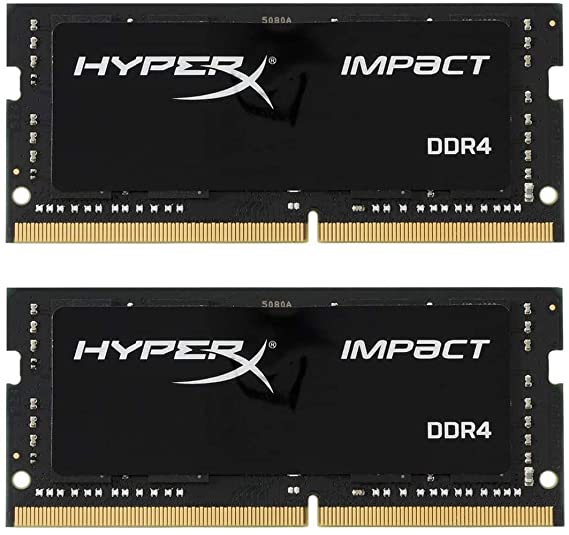 HyperX Kingston 2933MHz DDR4 CL17 SODIMM Impact (HX429S17IBK2/64), 64GB Kit (2x32GB)