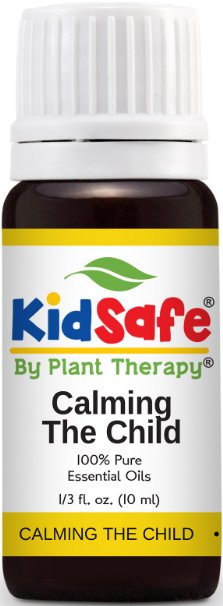 Calming the Child Synergy Essential Oil Blend. 10 Ml. 100% Pure, Undiluted, Therapeutic Grade. (Blend Of: Lavender, Tangerine, Mandarin and Roman Chamomile)