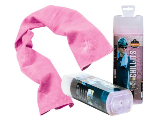 Ergodyne Chill-Its® 6602 Evaporative Cooling Towel, Pink