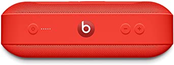 Beats Pill  Portable Wireless Speaker - Stereo Bluetooth, 12 Hours of Listening Time, Microphone for Phone Calls - (Product) RED