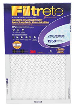 3M 2003DC-6 20" X 25" X 1" Filtrete Ultra Allergen Furnace Filter