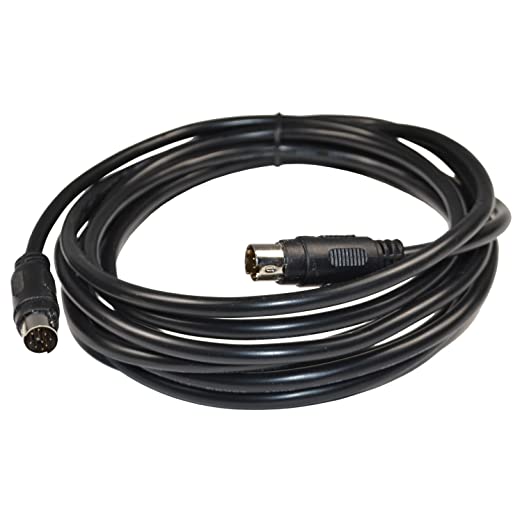 HQRP 9-pin Male to 9-pin Male (M/M) Audio Input Cable Works with Bose 302580-1001 Replacement Lifestyle 135 235 48 T10 V20 ; CineMate 130 ; SoundTouch 130