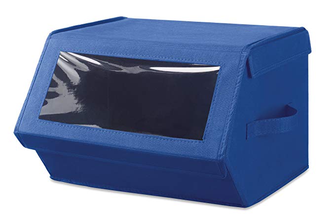 Whitmor Stackable Window Box-Blue,