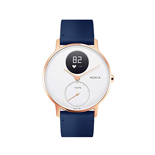 Nokia Steel HR Rose Gold Hybrid Smartwatch – Activity, Fitness and Heart Rate tracker