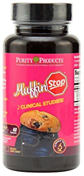 MuffinStop - Weight-Loss Supplement, Body Fat Burner, containing Garcinia - 1 month supply, 60 Capsules from Purity Products