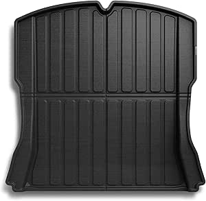 Spigen Tesla Model 3 Highland 2024 Rear Trunk Mat Cargo Liner, Boot Liner, WaterProof, All Weather Mats, Designed for Model 3 Accessories - Carbon Edition