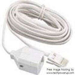 2XWired-up BT 10m Telephone Extension Cable Suitable for BT and Other Networks