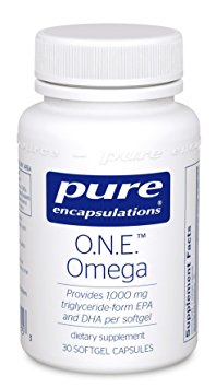 Pure Encapsulations - O.N.E. Omega - Fish Oil Capsules to Support Cardiovascular, Joint, Cognitive, and Skin Health* - 30 Softgel Capsules