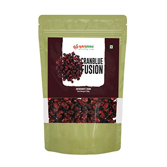 Nutriplato-enriching lives Cranberries & Blueberries Blend Cranblue Fusion, 200 g