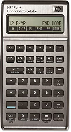 Hp 17Biiplus 17Bii  Financial Calculator, 22-Digit Lcd