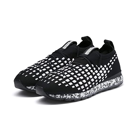 Puma Unisex-Adult Jamming Fusefit Black White Sneakers