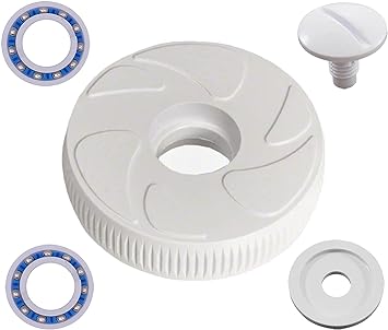 ATIE Pool Cleaner Small Idler Wheel Kit C16 Assembly with Ball Bearing C60, Wheel Screw C55 and Wheel Washer C64 for Polaris 280 180 Pool Cleaner Idler Wheel C16