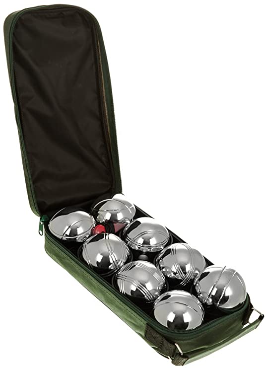 Fineway. Set of 8 Steel Metal French Boules Garden Game Set- This superb steel Boules set is a great game for any occasion.