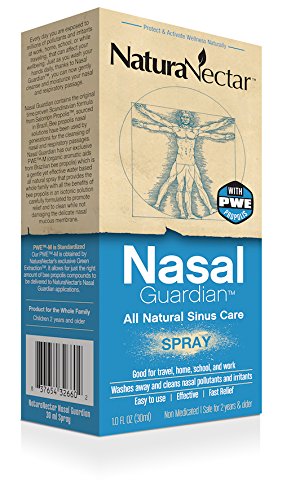 NaturaNectar Nasal Guardian, Propolis Nasal Spray, 1 FL Ounce