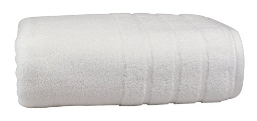 Luxury Bath Towel, Made in the USA with 100% Cotton from Africa – Made Here by 1888 Mills, White
