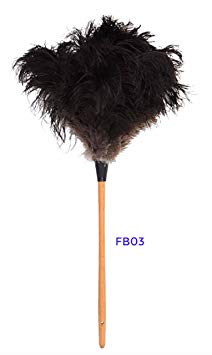 Royal Ostrich Feather Duster (Large FB03 (28"), Black)