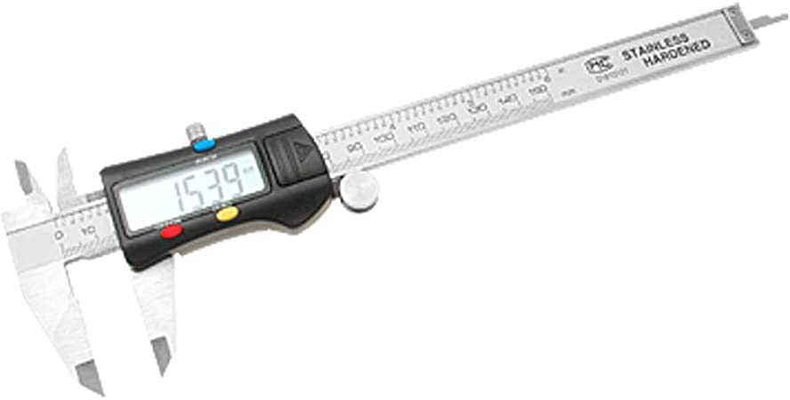 uxcell Stainless Steel LCD Electronic Digital Caliper Vernier with One Battery