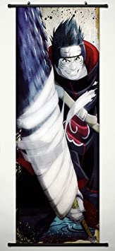 Wall Scroll Poster Fabric Painting For Anime Naruto Hoshigaki Kisame