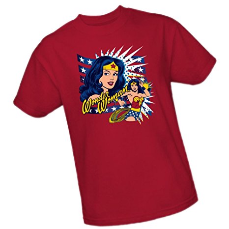 Pop Art -- Wonder Woman -- DC Comics Adult T-Shirt