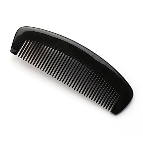 Exquisite Natural Ox Horn Hair Comb 100% Handmade Premium Quality Anti-Static Comb Without Handle