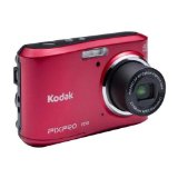 Kodak FZ41 Red 16 MP Digital Camera with 4x Optical Image Stabilized Zoom and 27-Inch LCD