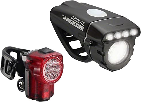 CYGOLITE Dash 460 Lumen Headlight & Hotshot Micro 30 Lumen Tail Light USB Rechargeable Bicycle Light Combo Set