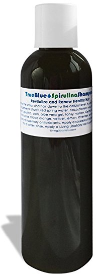 Living Libations - Organic / Wildcrafted True Blue Spirulina Shampoo (1 oz / 30 ml)