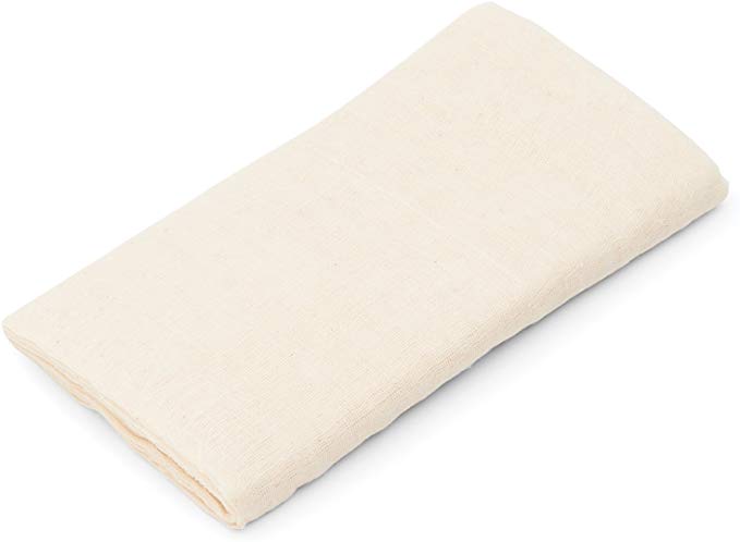 Fox Run 11638 Unbleached Cheese Cloth, 5 Yards, White Cheesecloth