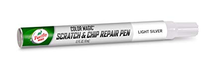 Turtle Wax 50760 Color Magic Scratch and Chip Repair Pen, Universal Light Silver