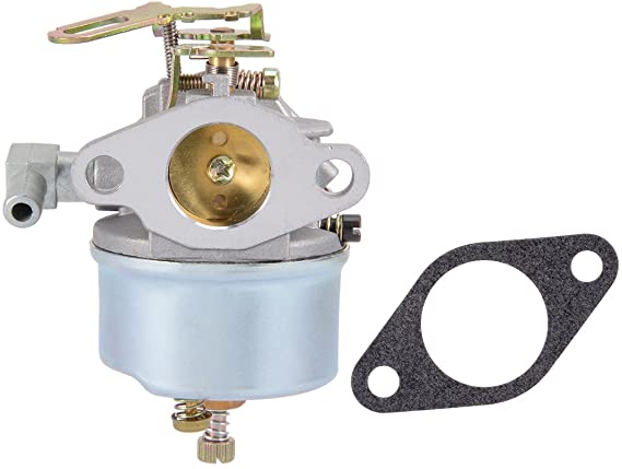 uxcell 632113 Carburetor Carb for Tecumseh 632113A Fits HS40 HSSK40 Engines Mower with Gasket