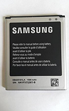 Samsung EB425161LA OEM standard battery for Samsung phones Galaxy S3 SIII Mini i8190 Exhibit T599 S Duos S7562 Ace 2 X S7560M GT-I8160