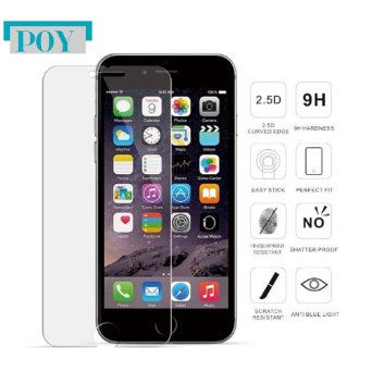 iPhone 6 6s Screen Protector- [Tempered Glass] 9H Hardness ,0.26mm Thickness HD Clear Screen Protectors (4.7")