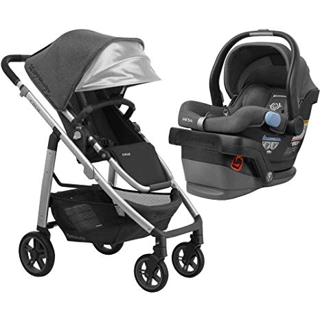 UPPAbaby Full-Size Cruz Infant Baby Stroller & MESA Car Seat Bundle, Jordan