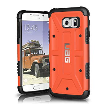 UAG Samsung Galaxy S6 Feather-Light Composite [Rust] Military Drop Tested Phone Case