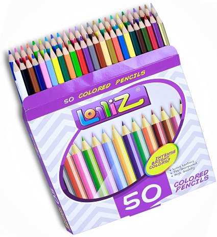 LolliZ? 50 Colored Pencils Set by LolliZ