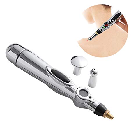 Oshide Electronic Acupuncture Pen Pain Relief Therapy Pen Acupuncture Point Detector Therapy Massage Pen