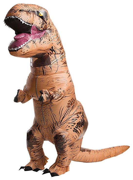 Rubie's Jurassic World T-Rex Inflatable Costume, Uni-Sex