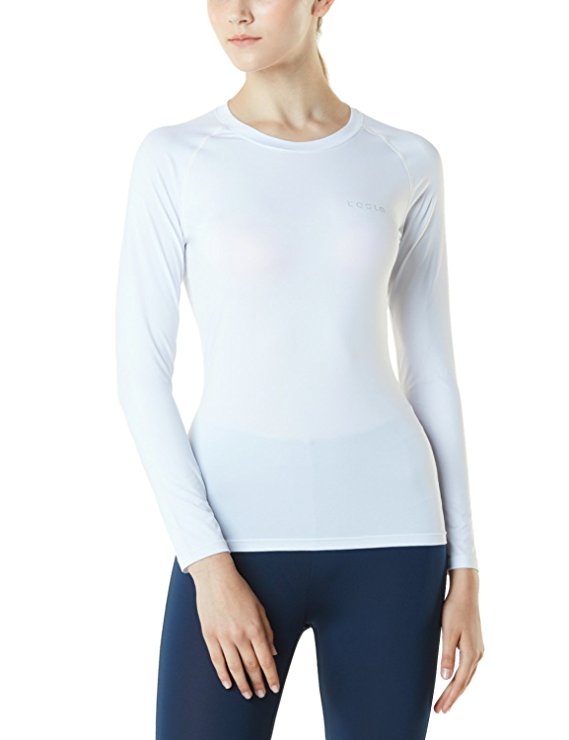 Tesla Women's Compression Long Sleeve T-Shirts Cool Dry Baselayer FUD01/FUT02/FUB03