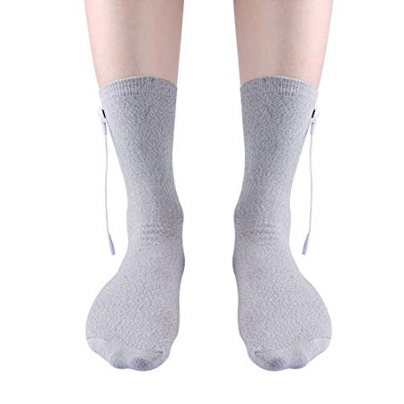 3 Pairs Silver Conductive Massage Socks for Tens/ems Machine to Stimulate Blood Circulation